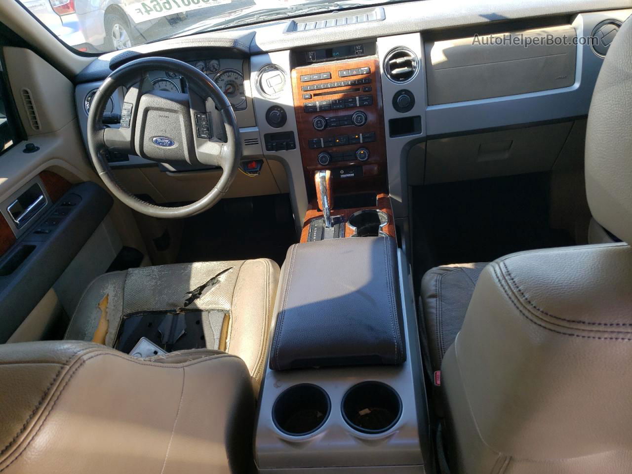 2009 Ford F150 Supercrew Blue vin: 1FTPW14V99FB01959