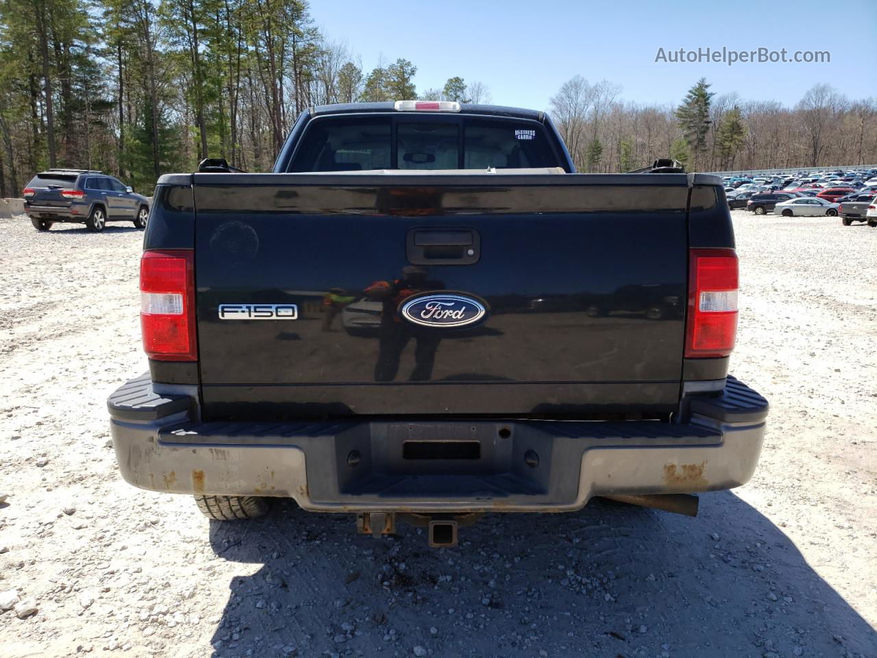 2004 Ford F150  Black vin: 1FTPX04534KD75469