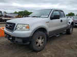 2005 Ford F150  Silver vin: 1FTPX04545KE70785