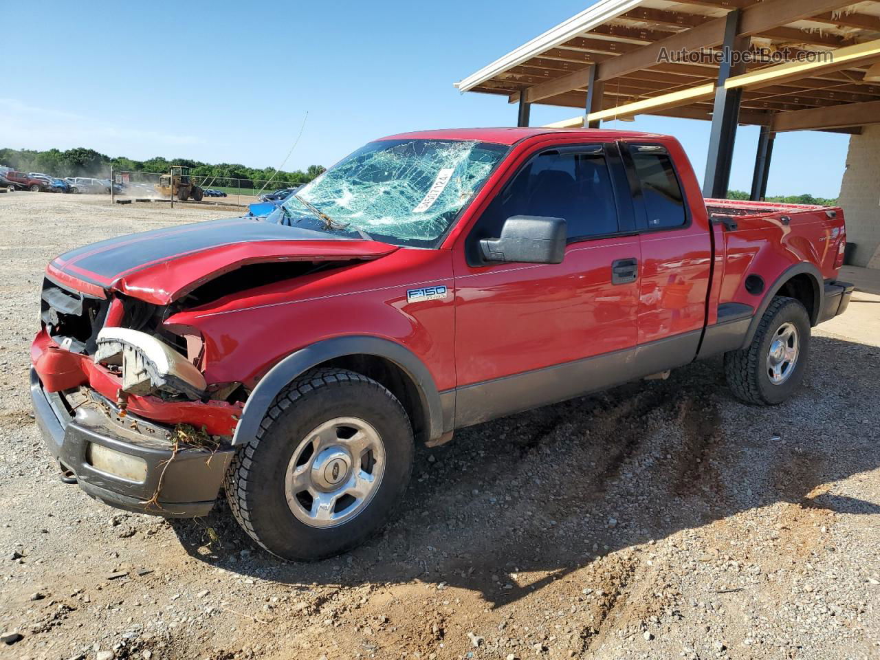 2004 Ford F150  Red vin: 1FTPX04594KB31227