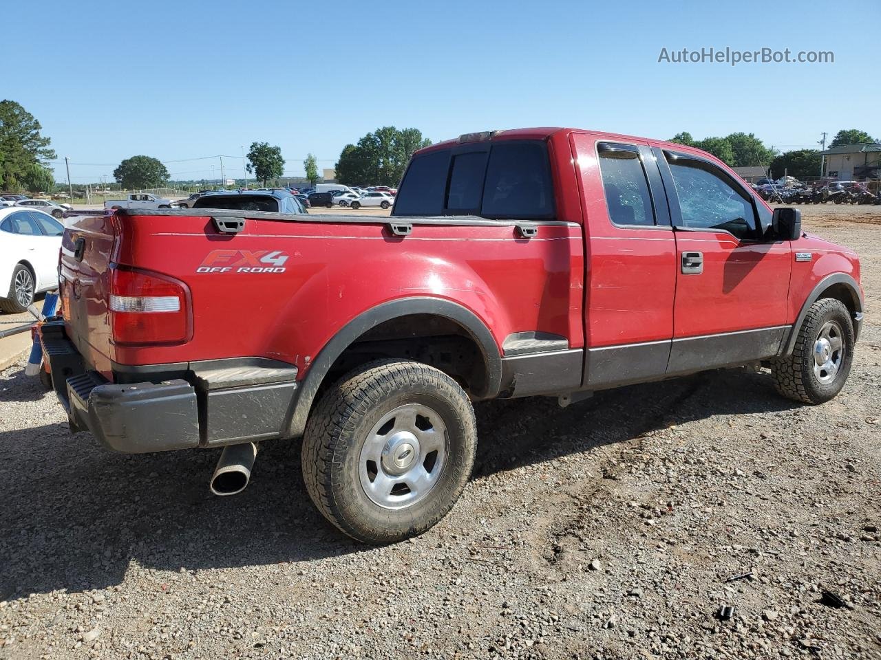 2004 Ford F150  Red vin: 1FTPX04594KB31227
