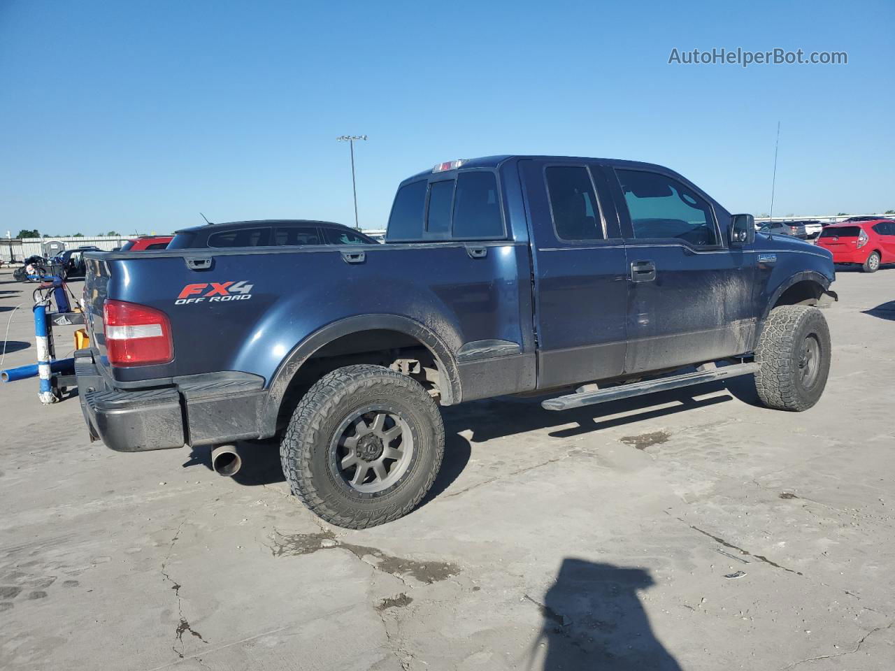 2004 Ford F150  Blue vin: 1FTPX04594KD39186