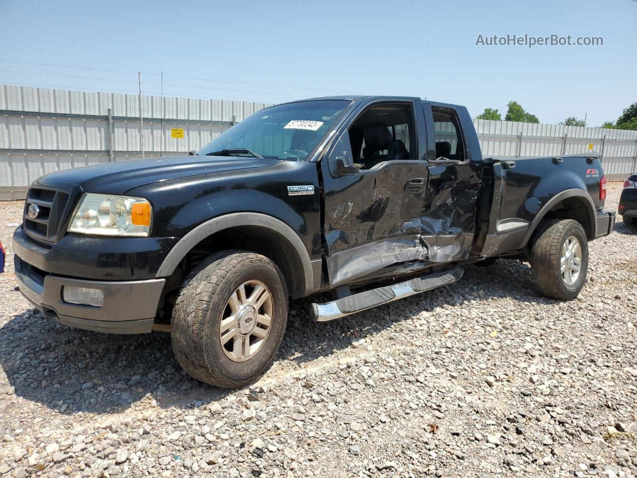 2004 Ford F150  Black vin: 1FTPX045X4KA05247