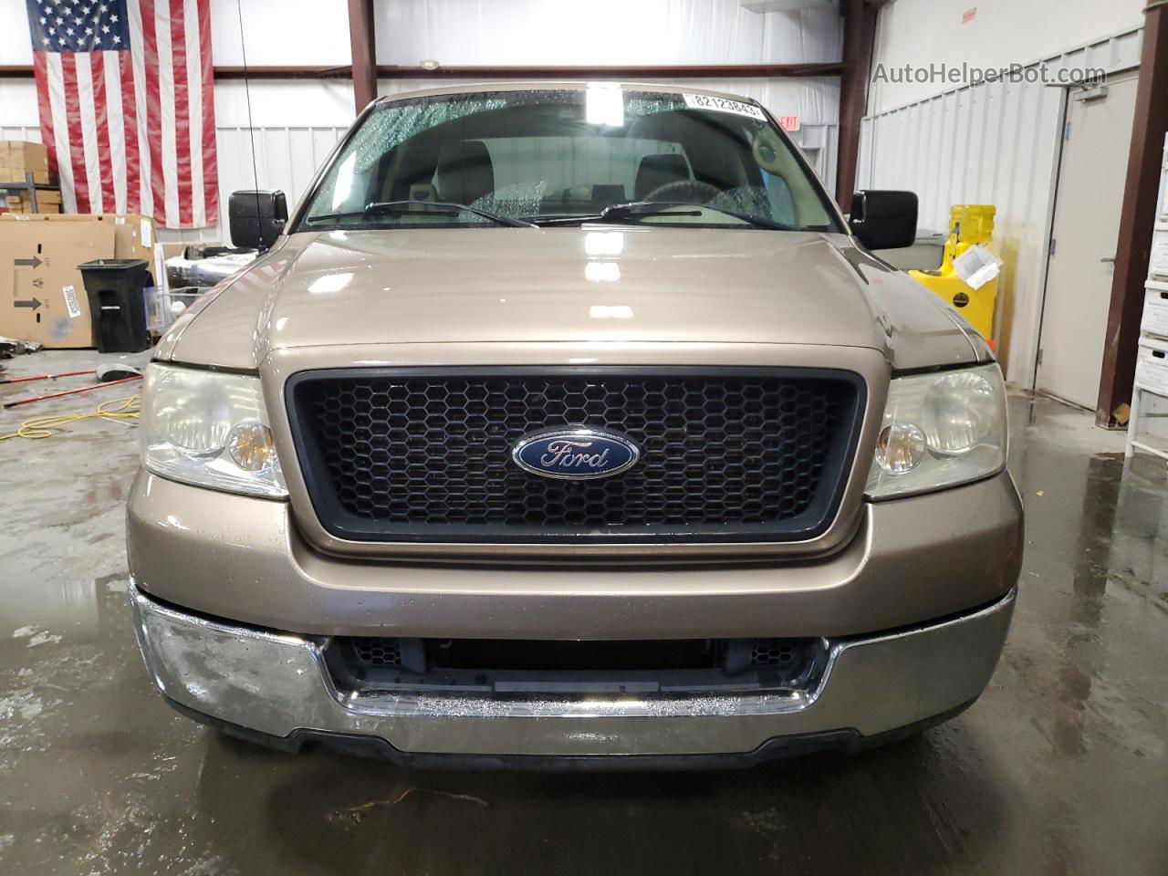 2004 Ford F150  Beige vin: 1FTPX12504NA91126