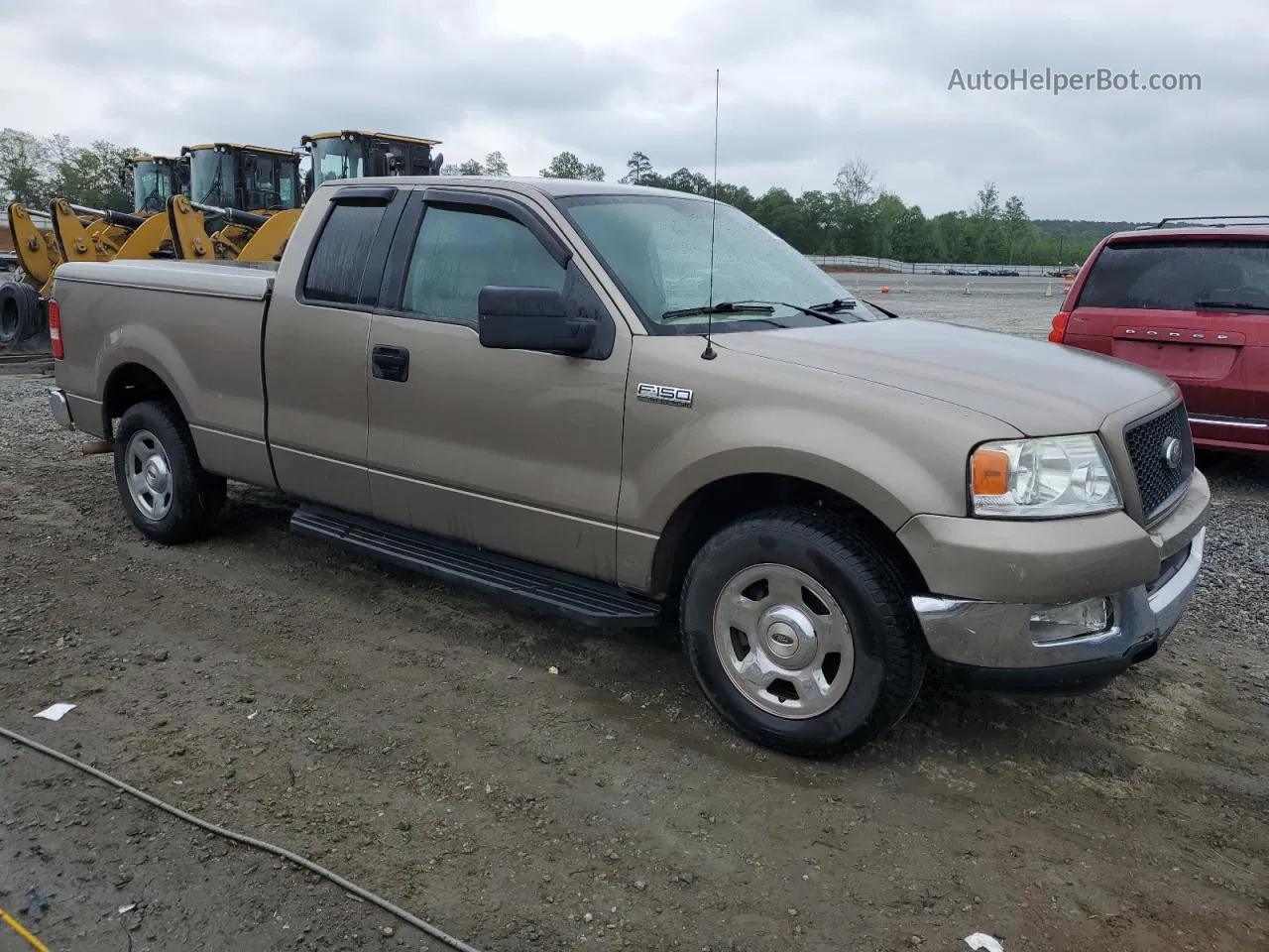 2005 Ford F150  Tan vin: 1FTPX12505NA37519