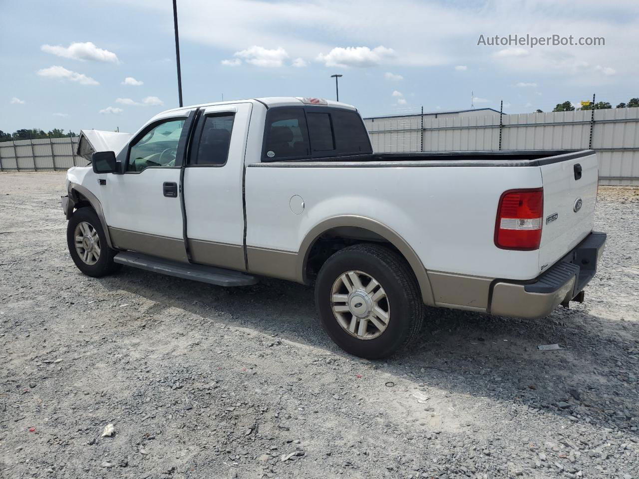 2004 Ford F150  Белый vin: 1FTPX12514NC53071