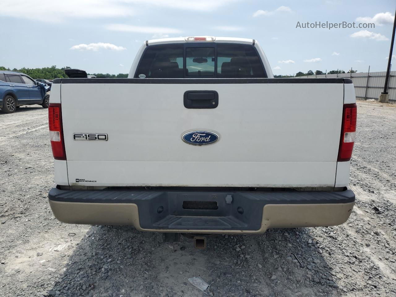 2004 Ford F150  Белый vin: 1FTPX12514NC53071