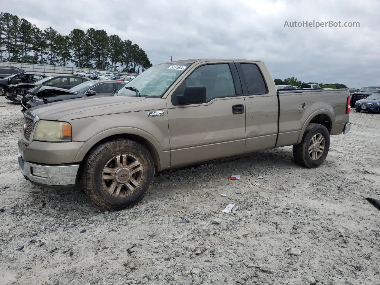 2005 Ford F150  Tan vin: 1FTPX12515NA35956