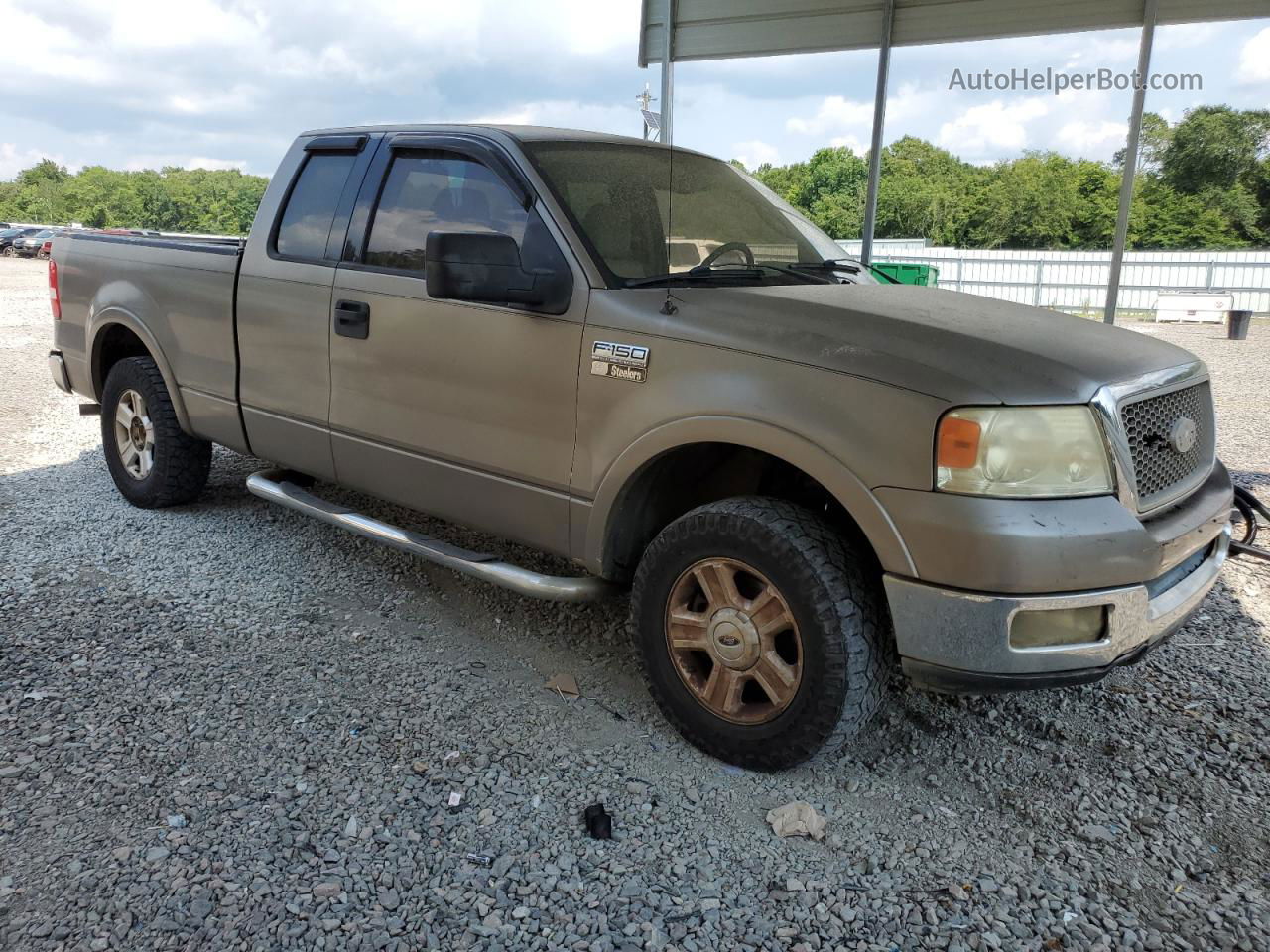 2004 Ford F150  Gray vin: 1FTPX12524NB72354