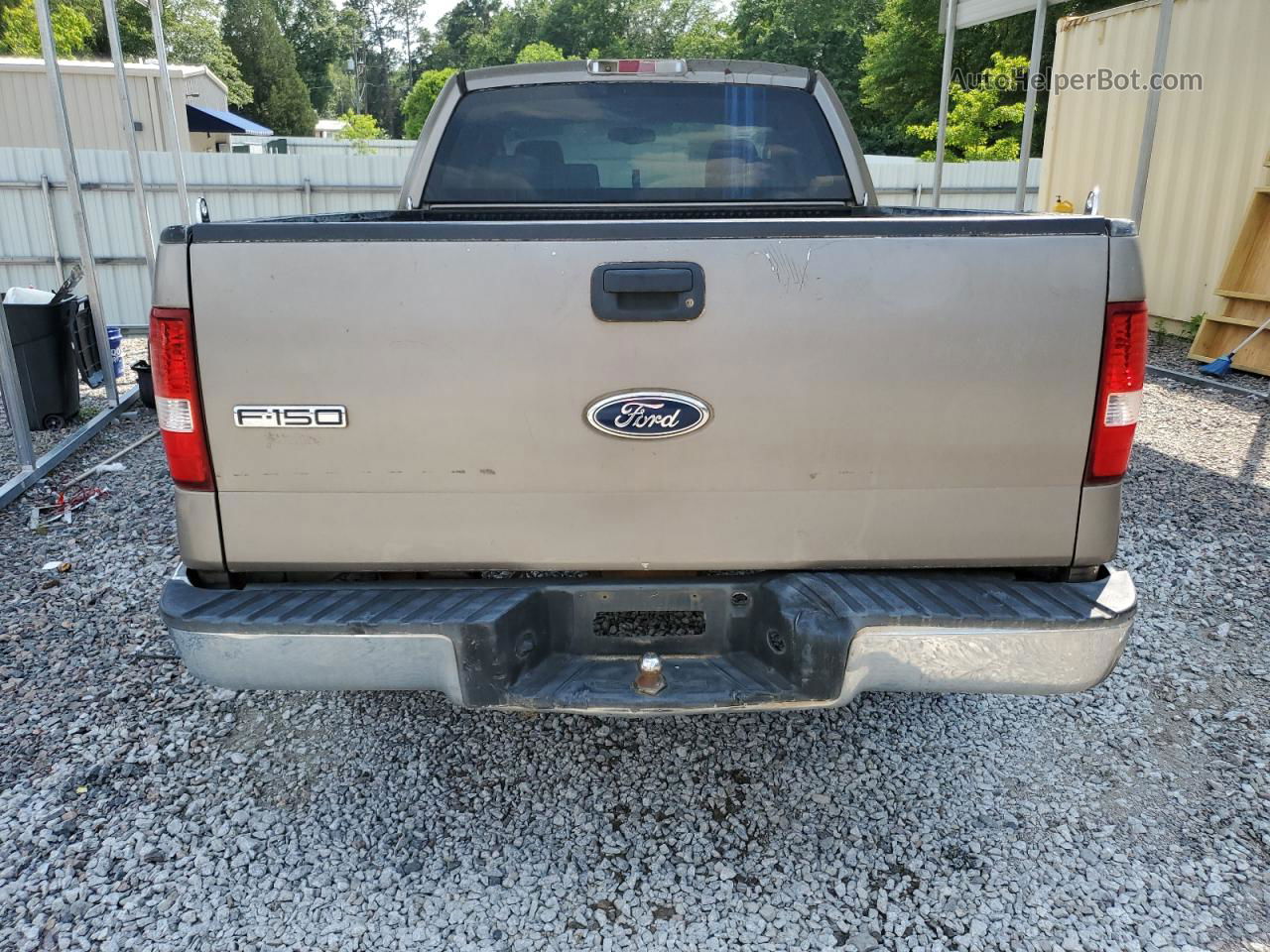 2004 Ford F150  Gray vin: 1FTPX12524NB72354