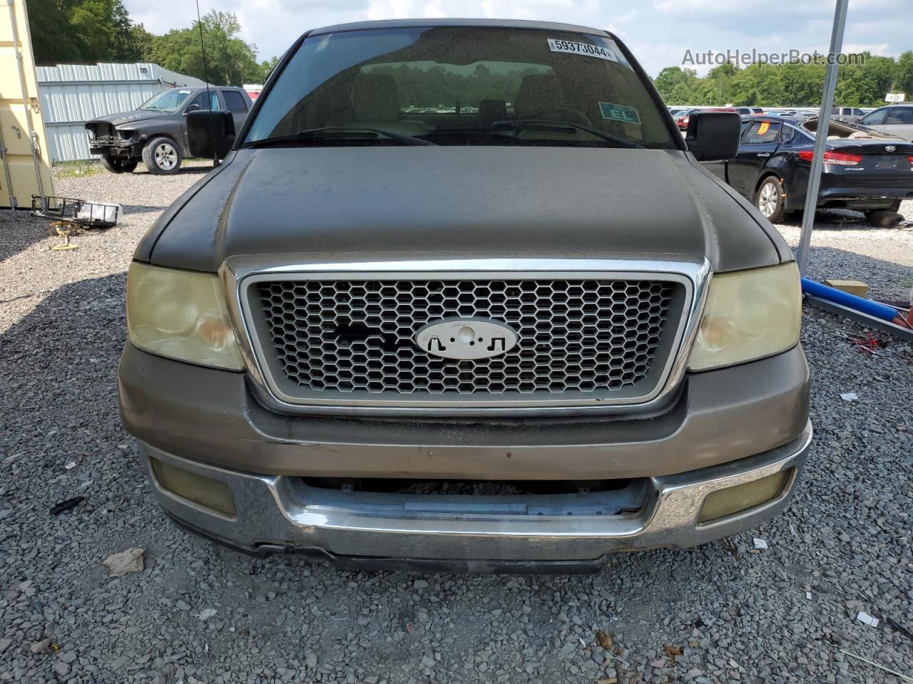 2004 Ford F150  Gray vin: 1FTPX12524NB72354