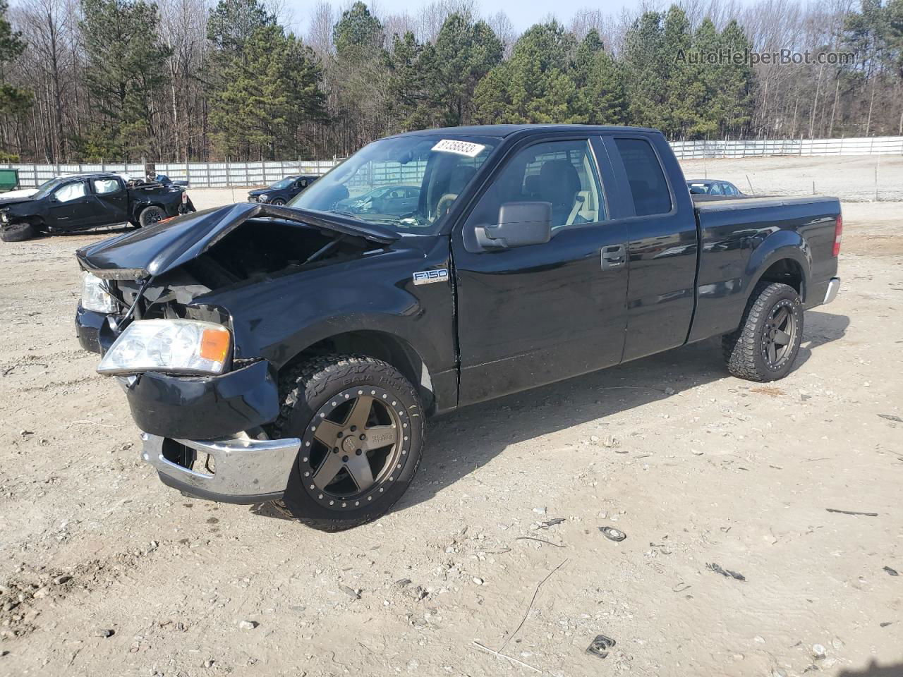 2005 Ford F150  Черный vin: 1FTPX12525NA88648