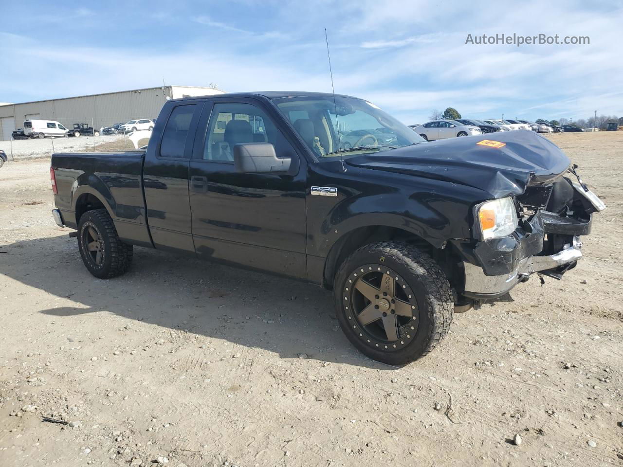 2005 Ford F150  Черный vin: 1FTPX12525NA88648