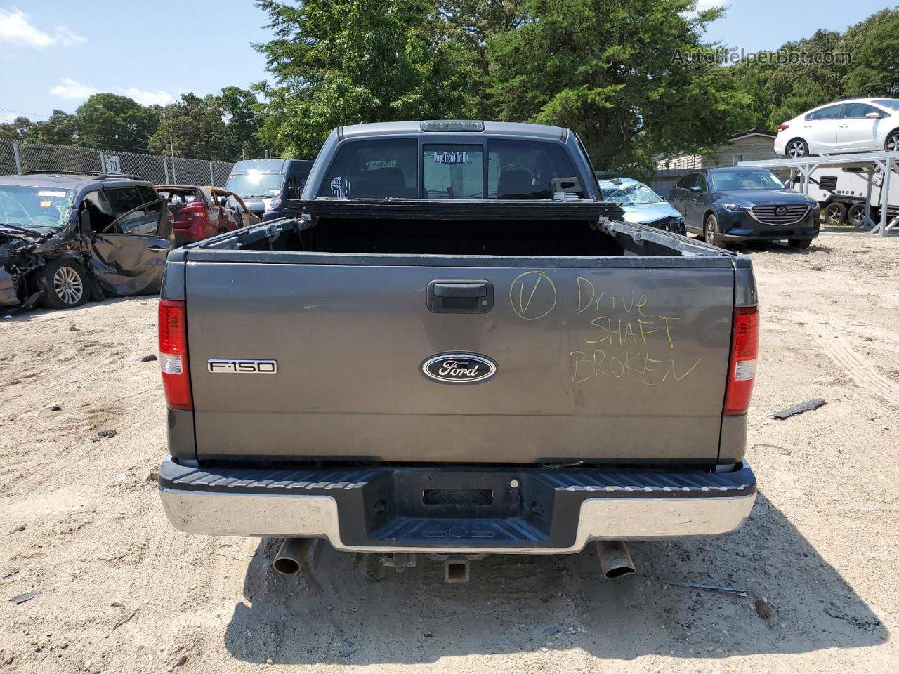 2004 Ford F150  Charcoal vin: 1FTPX12534NB48466