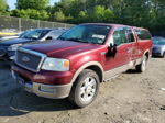 2004 Ford F150  Бордовый vin: 1FTPX12534NC34893