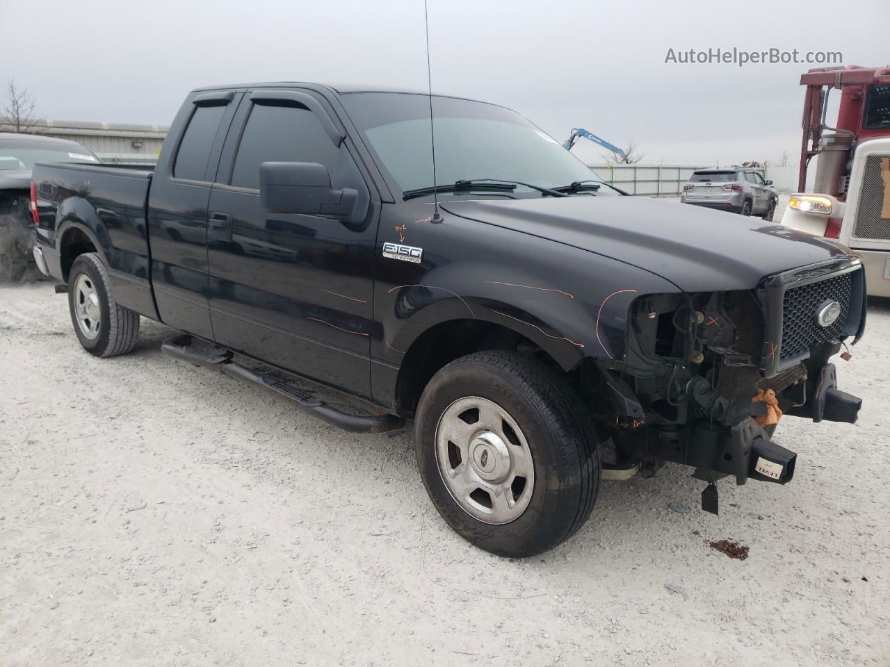 2005 Ford F150  Черный vin: 1FTPX12535FB36202