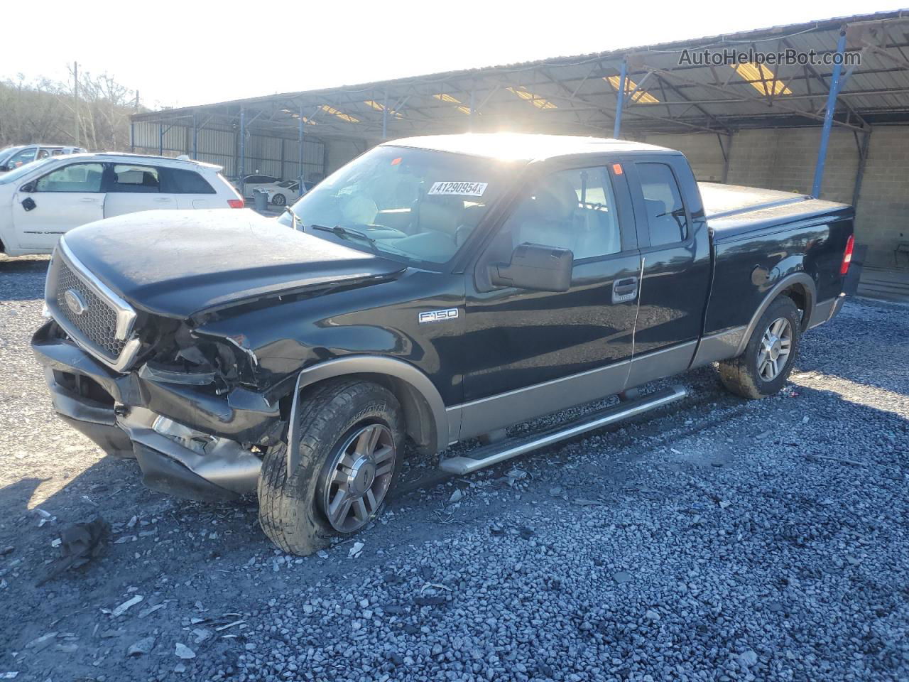 2005 Ford F150  Black vin: 1FTPX12545NA86996