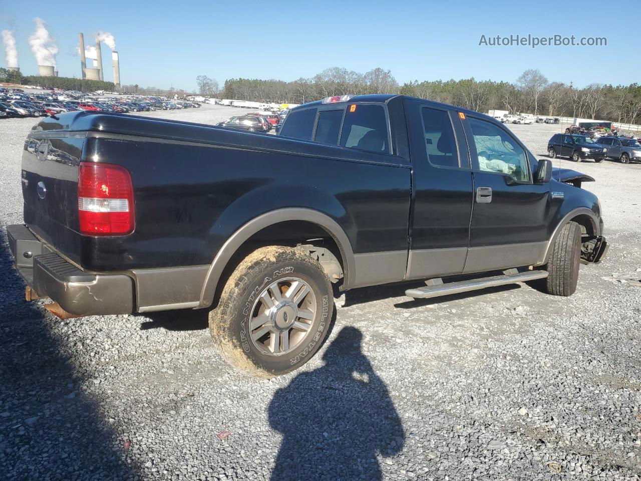 2005 Ford F150  Black vin: 1FTPX12545NA86996