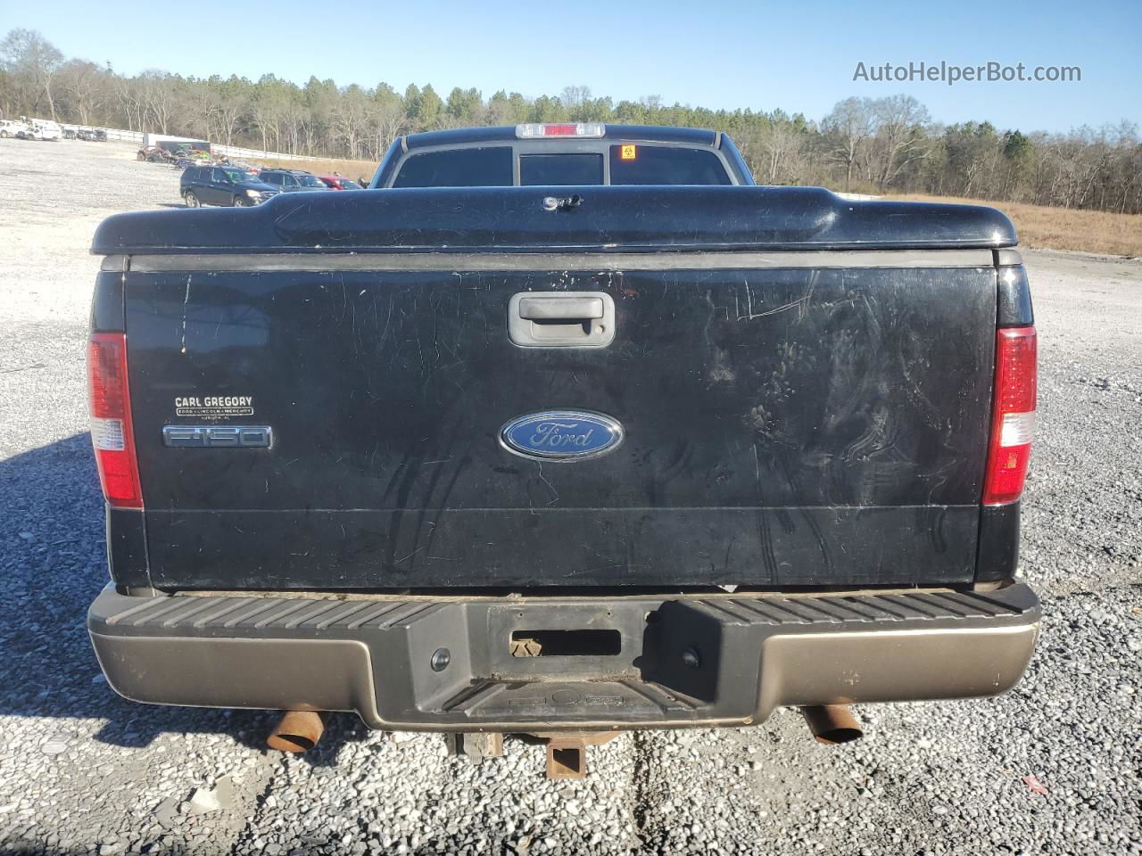 2005 Ford F150  Black vin: 1FTPX12545NA86996