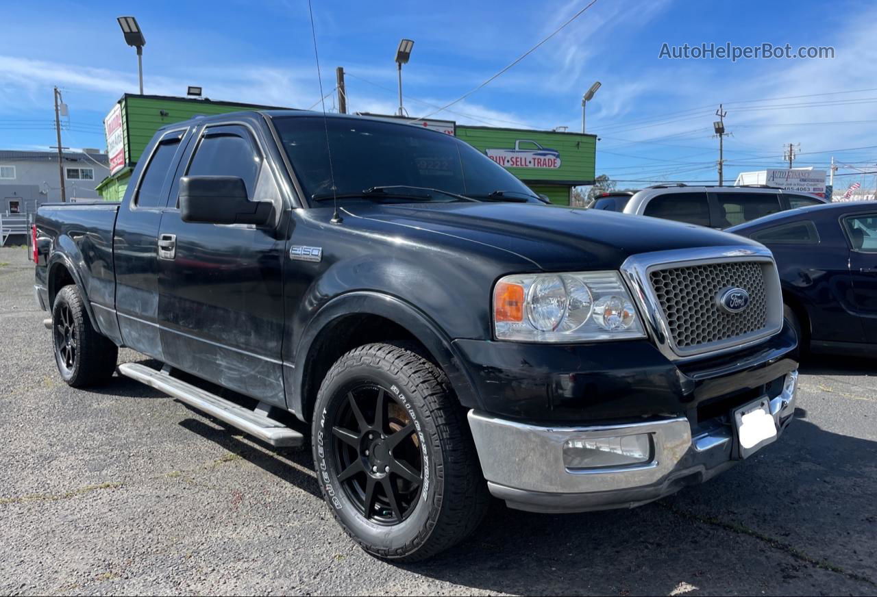 2004 Ford F150  Черный vin: 1FTPX12554FA40277