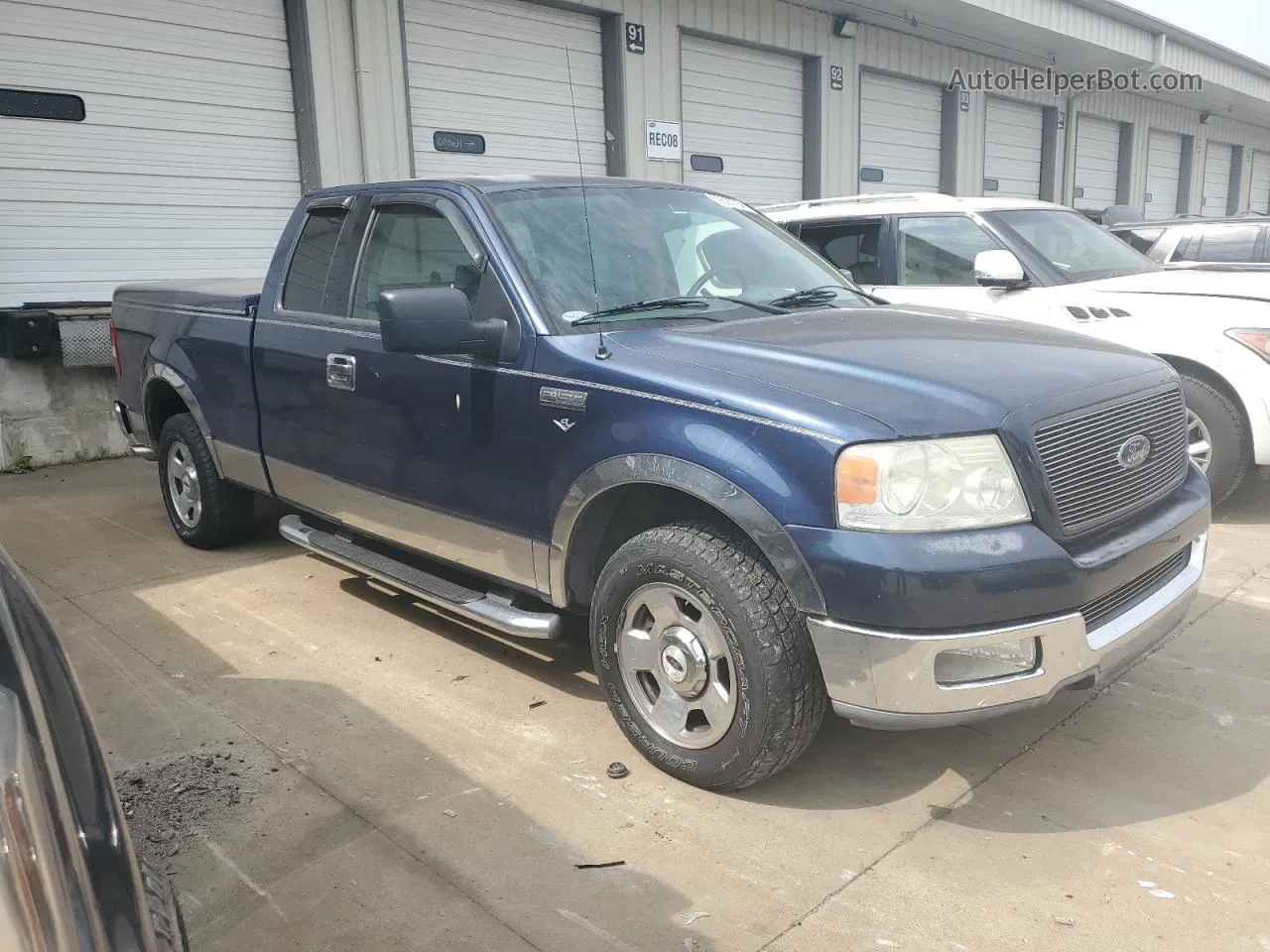 2004 Ford F150  Blue vin: 1FTPX12554NA55223