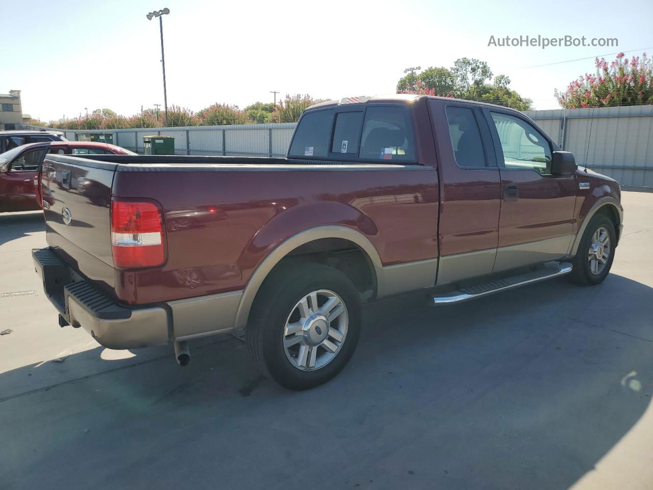 2004 Ford F150  Burgundy vin: 1FTPX12564NB13758