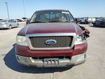 2004 Ford F150  Burgundy vin: 1FTPX12564NB13758