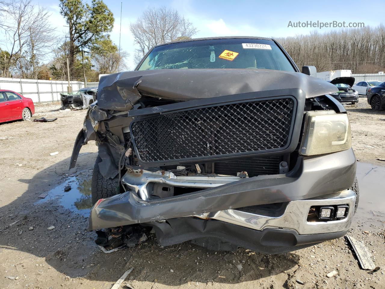 2005 Ford F150  Charcoal vin: 1FTPX12565NA93030