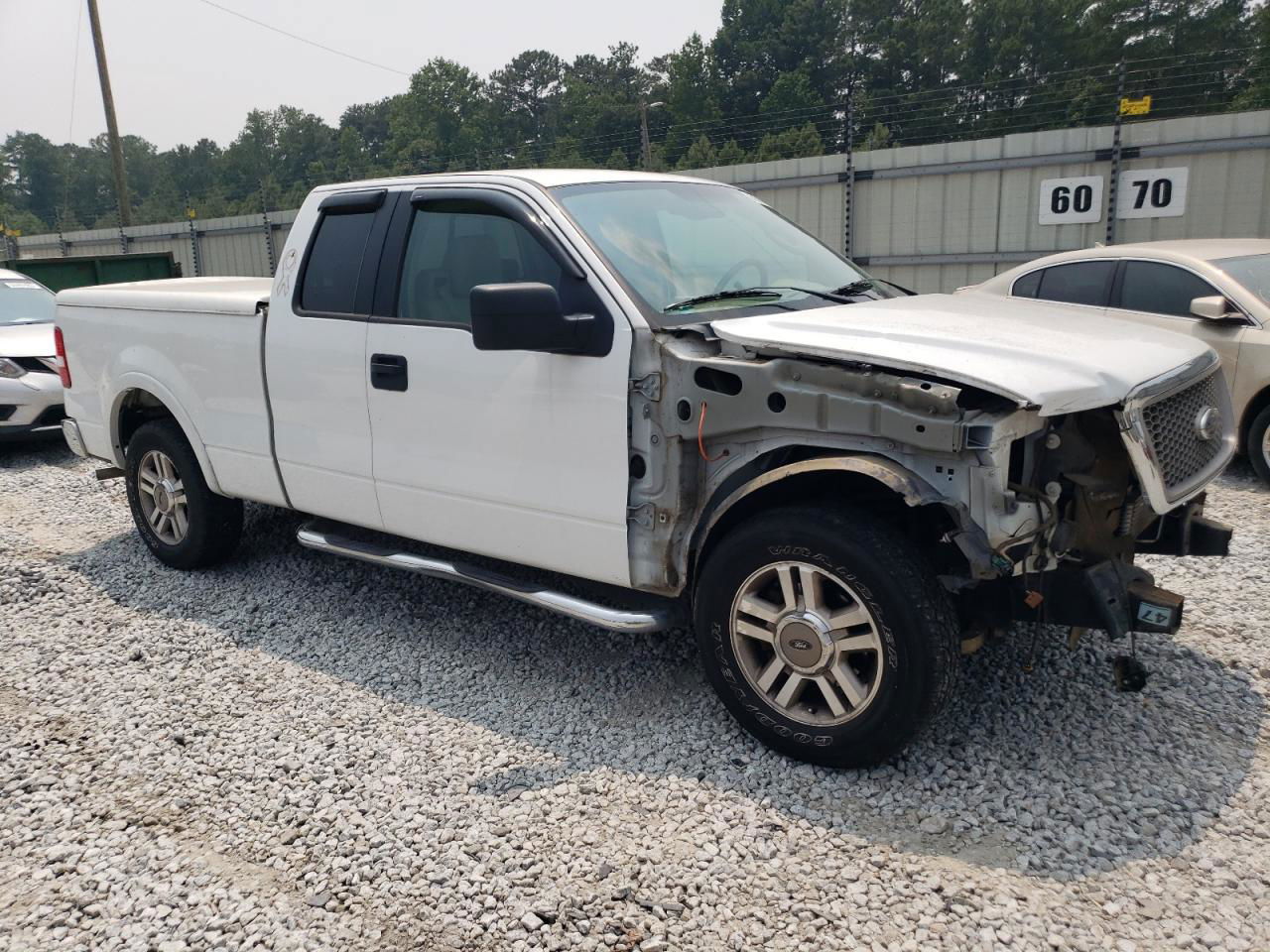 2005 Ford F150  Белый vin: 1FTPX12565NB50648