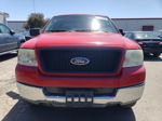 2004 Ford F150  Красный vin: 1FTPX12574FA40149