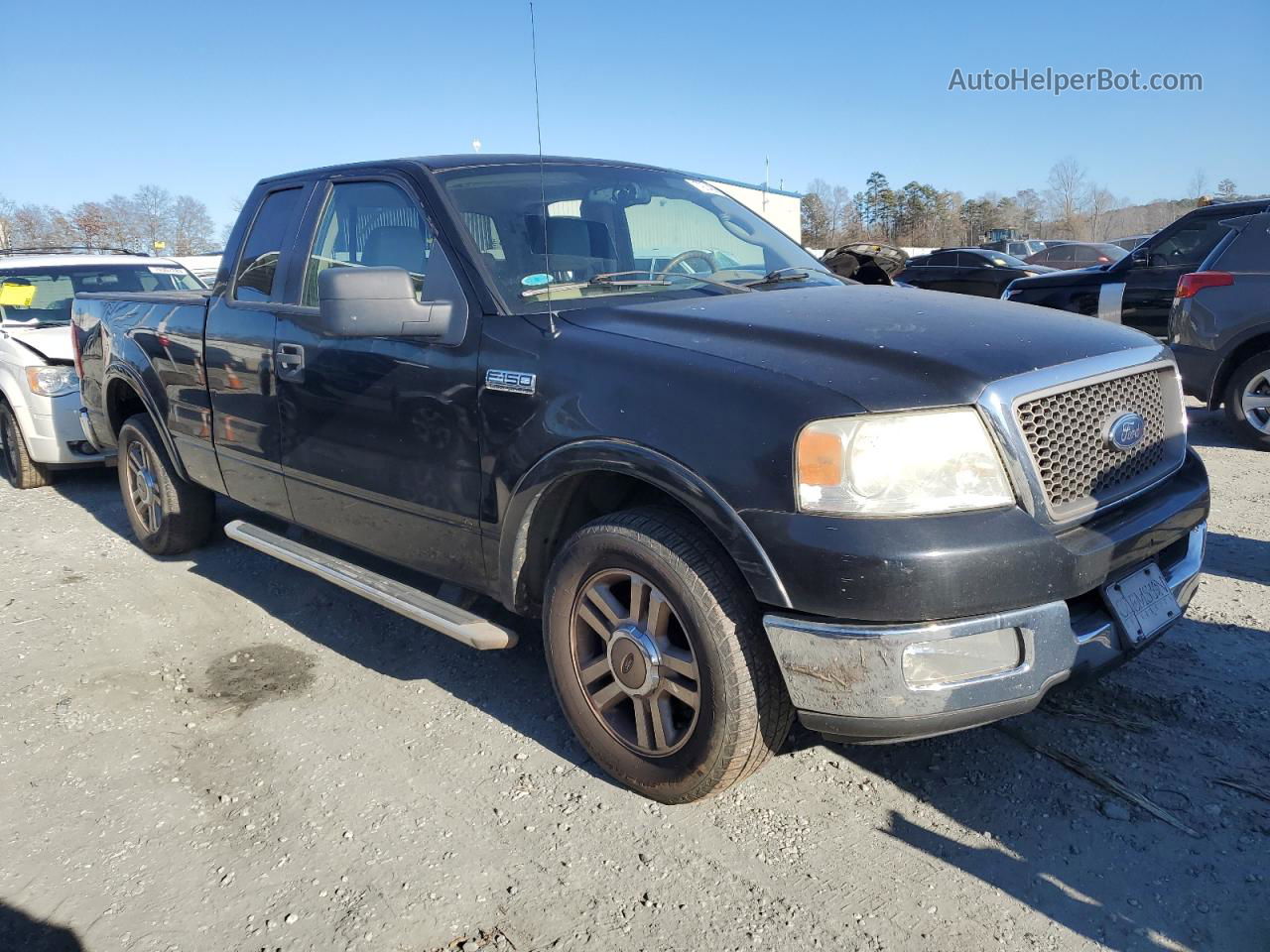 2005 Ford F150  Черный vin: 1FTPX12575FA41464