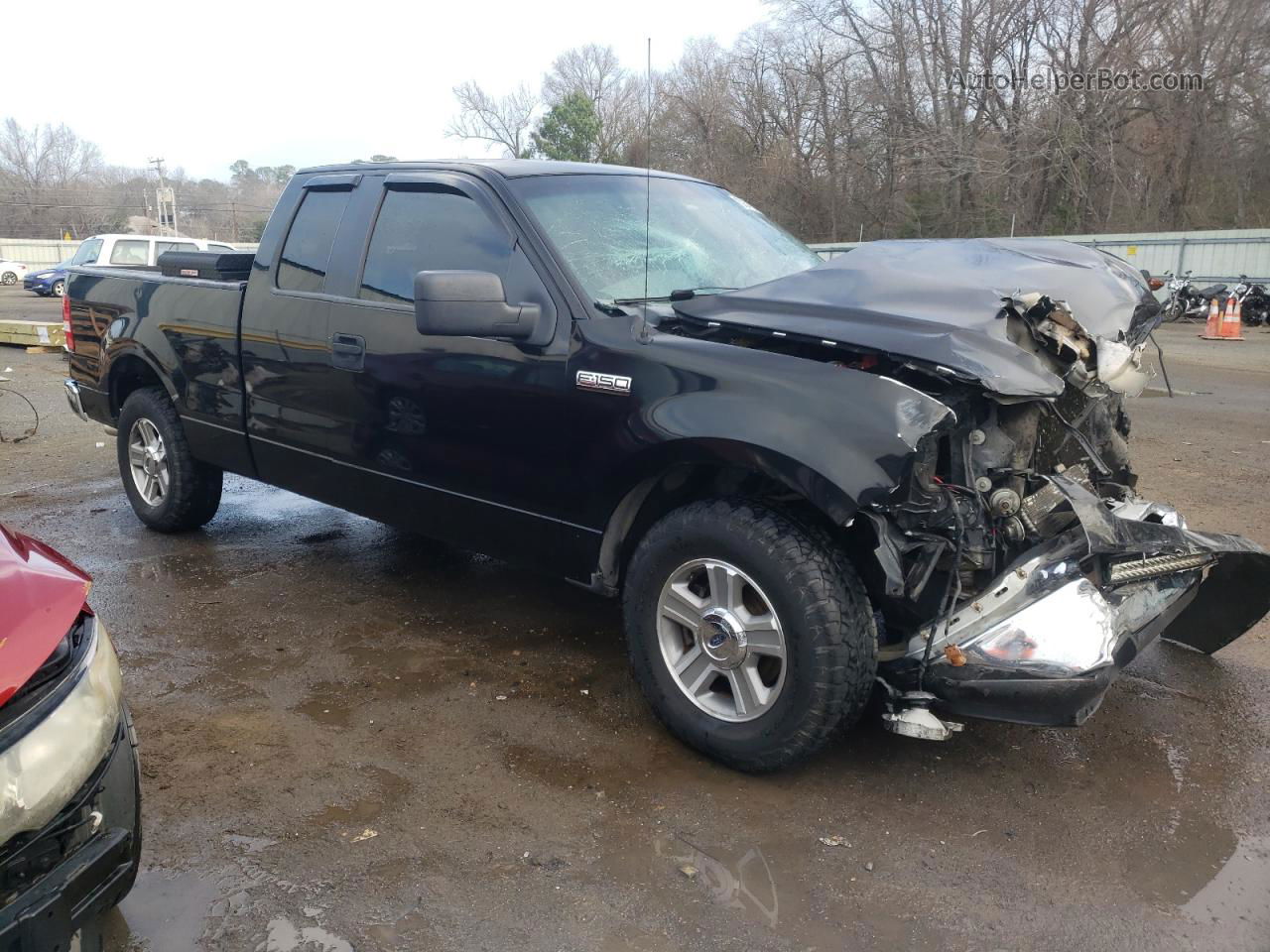 2005 Ford F150  Black vin: 1FTPX12575NA69917