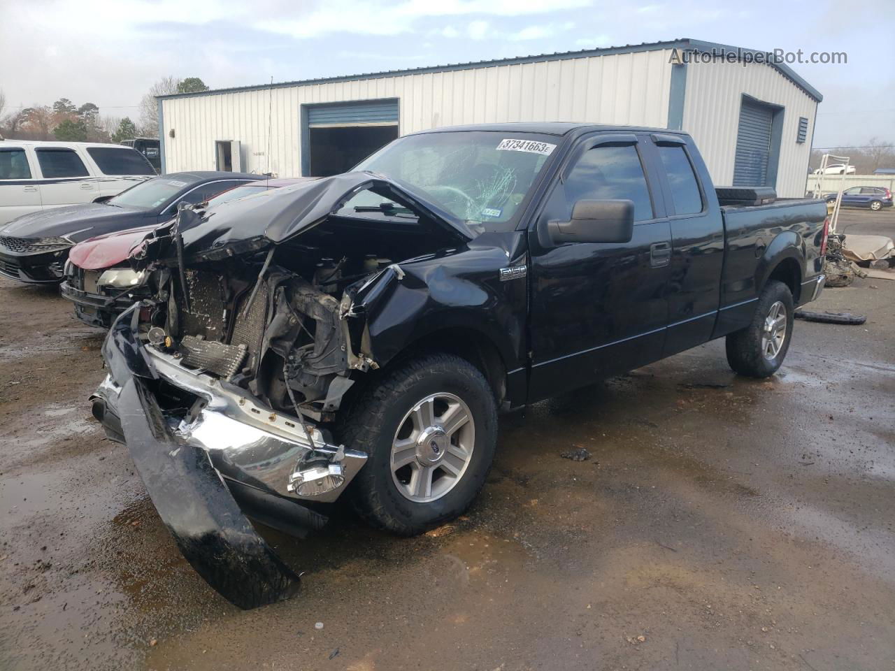 2005 Ford F150  Black vin: 1FTPX12575NA69917