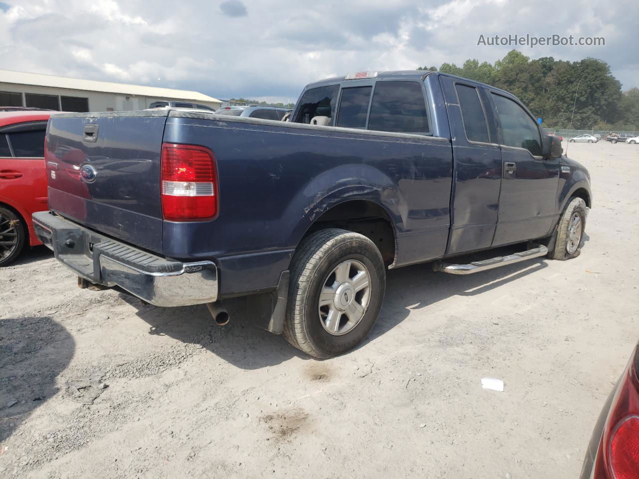 2004 Ford F150  Blue vin: 1FTPX12594NC73374