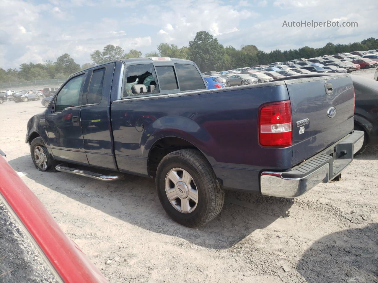 2004 Ford F150  Blue vin: 1FTPX12594NC73374