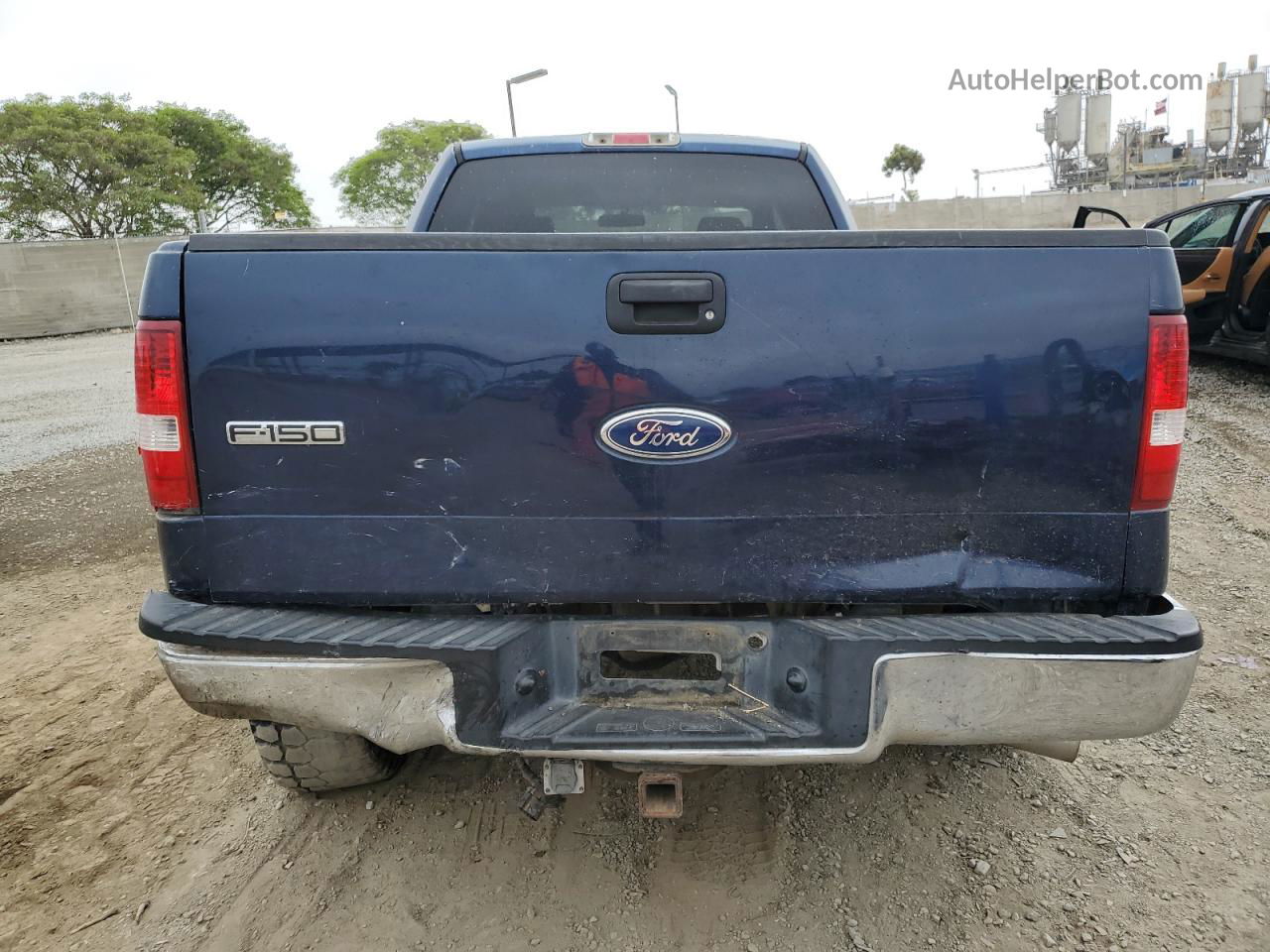 2005 Ford F150  Blue vin: 1FTPX12595FA44205