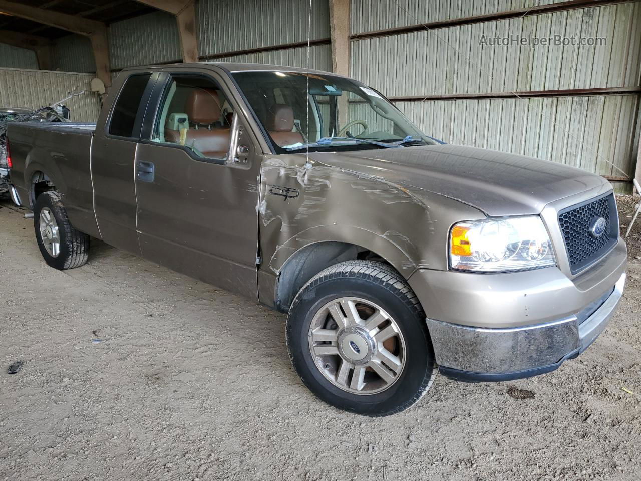 2005 Ford F150  Tan vin: 1FTPX12595KC86578