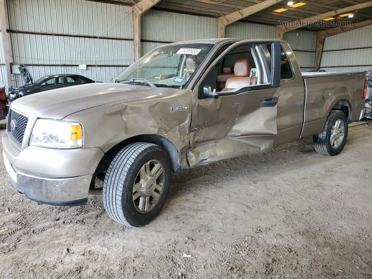 2005 Ford F150  Tan vin: 1FTPX12595KC86578