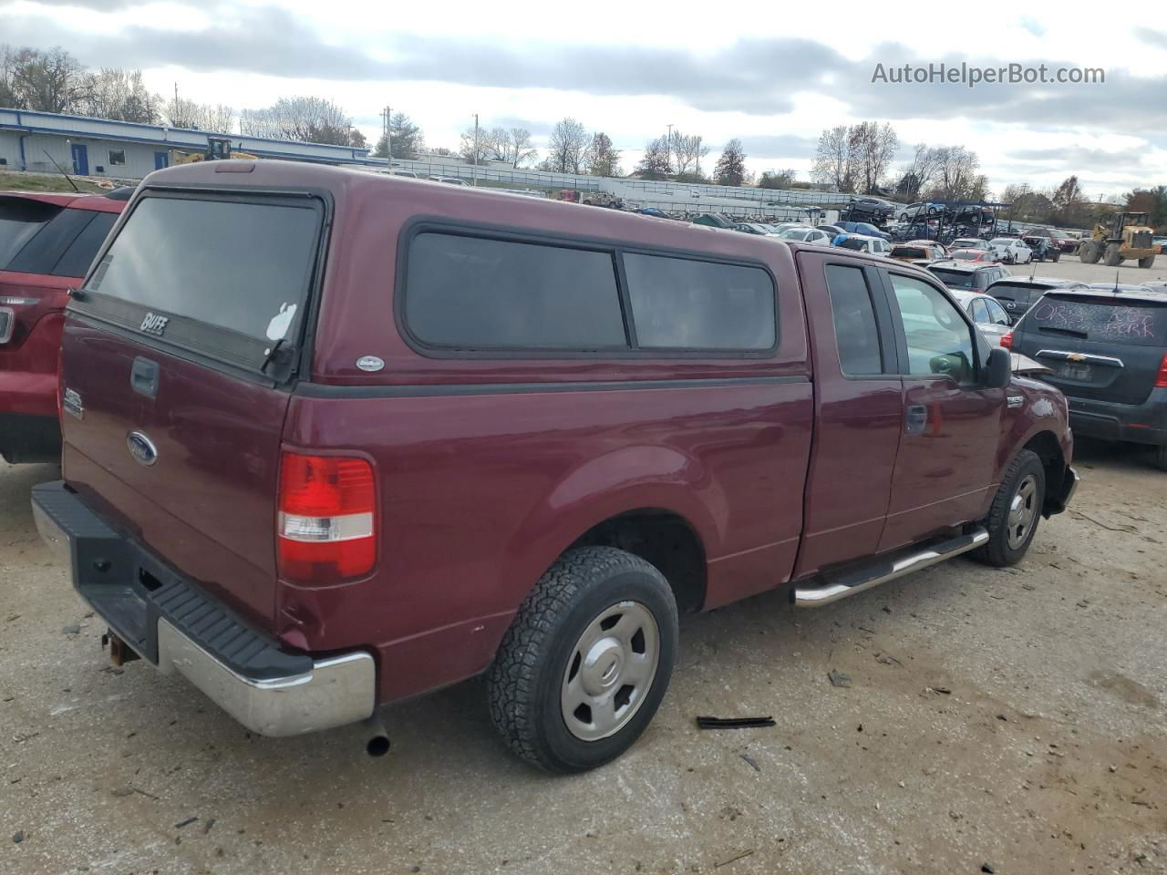 2005 Ford F150  Темно-бордовый vin: 1FTPX12595KD30384