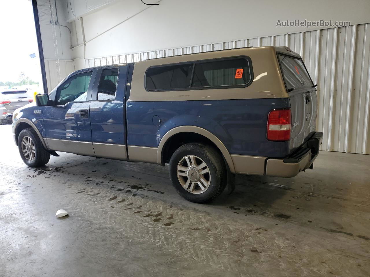 2005 Ford F150  Blue vin: 1FTPX125X5NA91801