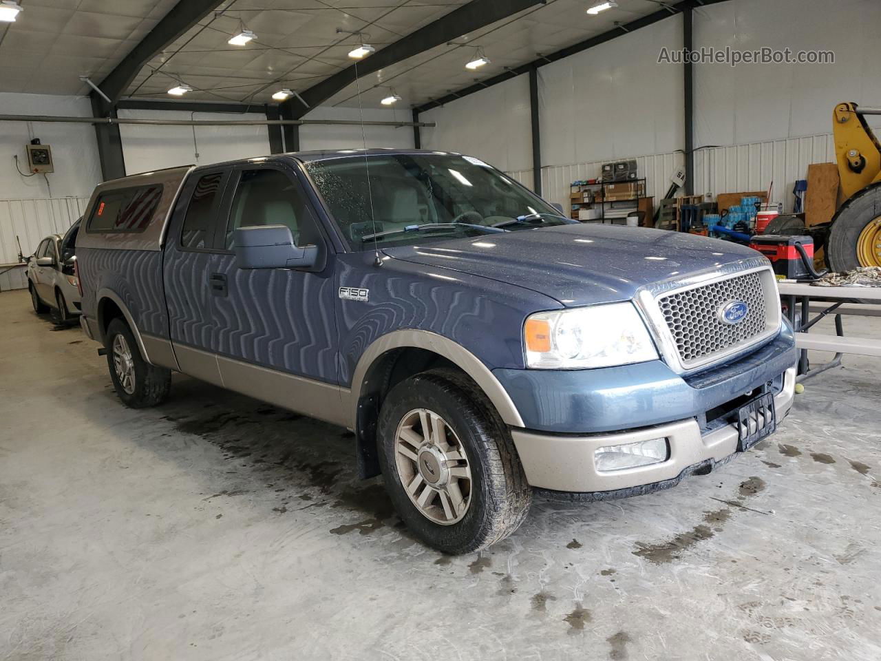 2005 Ford F150  Blue vin: 1FTPX125X5NA91801