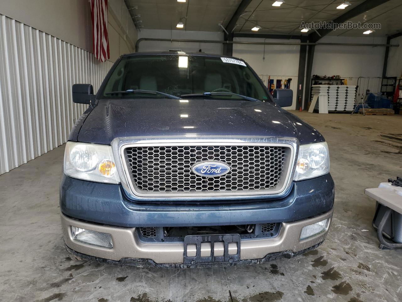 2005 Ford F150  Blue vin: 1FTPX125X5NA91801