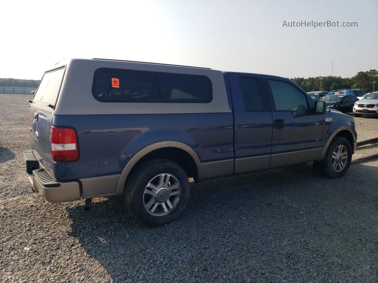 2005 Ford F150  Blue vin: 1FTPX125X5NA91801