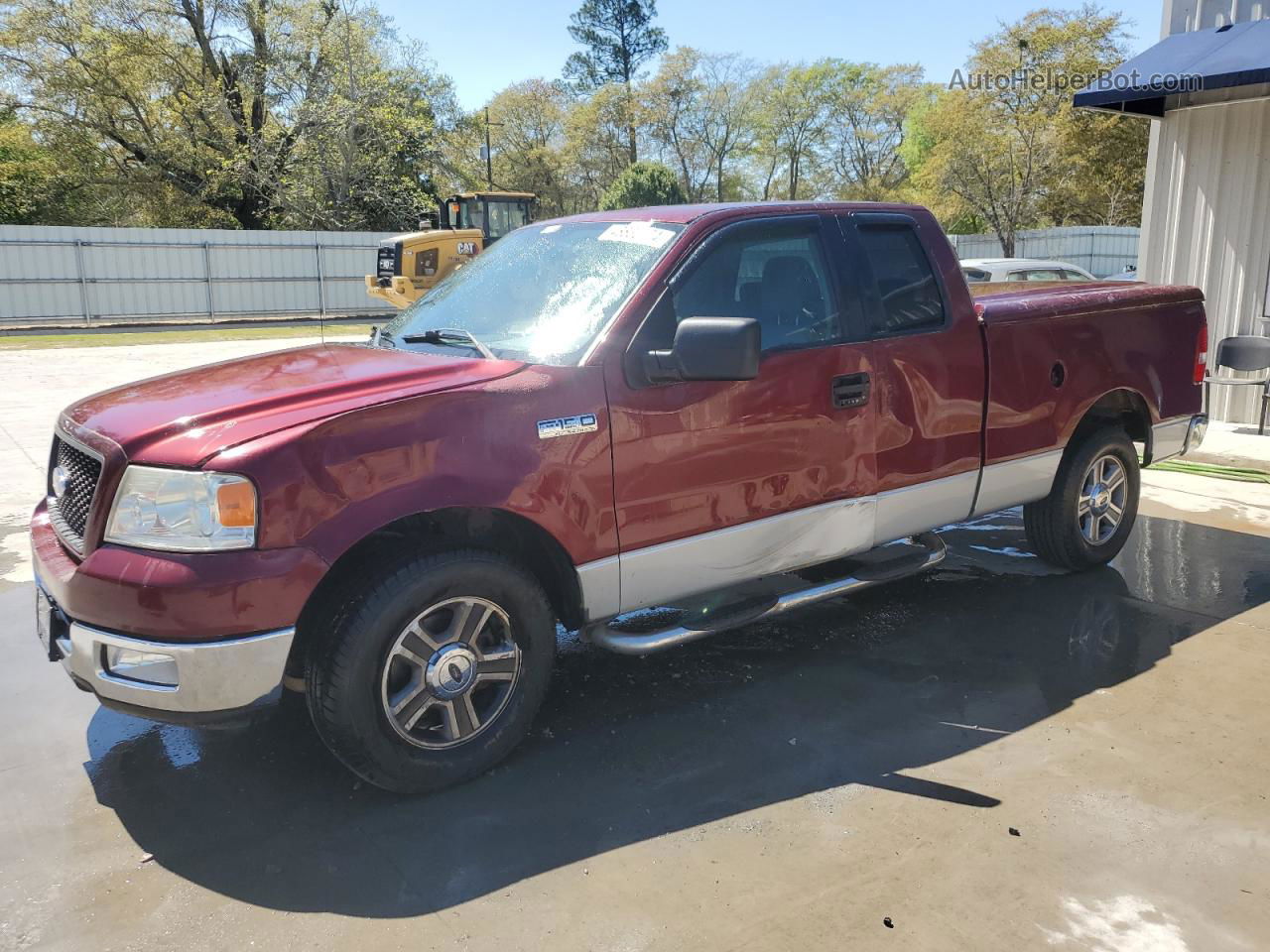 2005 Ford F150  Burgundy vin: 1FTPX125X5NB64195