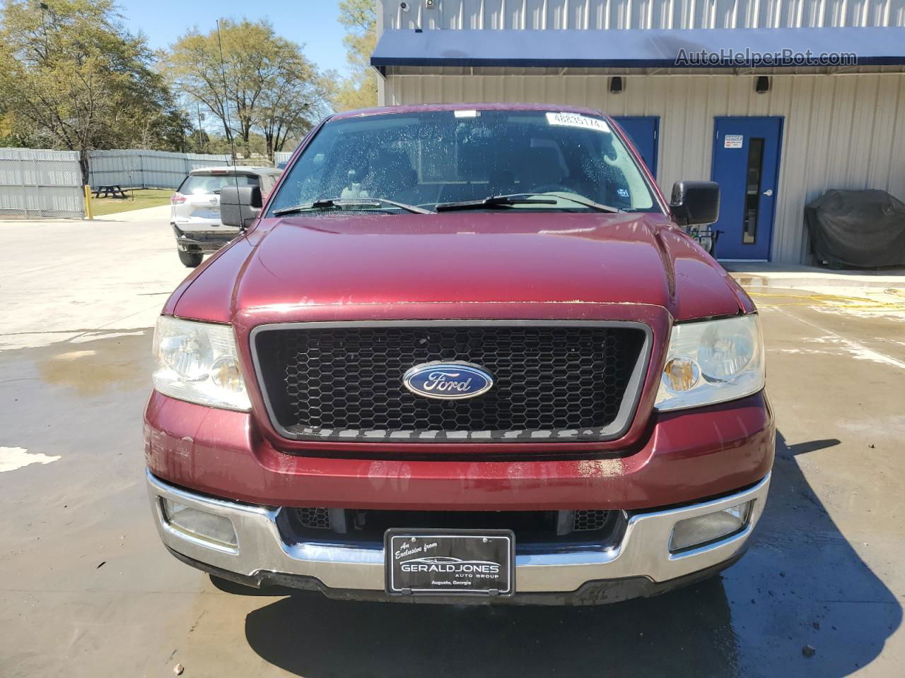 2005 Ford F150  Burgundy vin: 1FTPX125X5NB64195