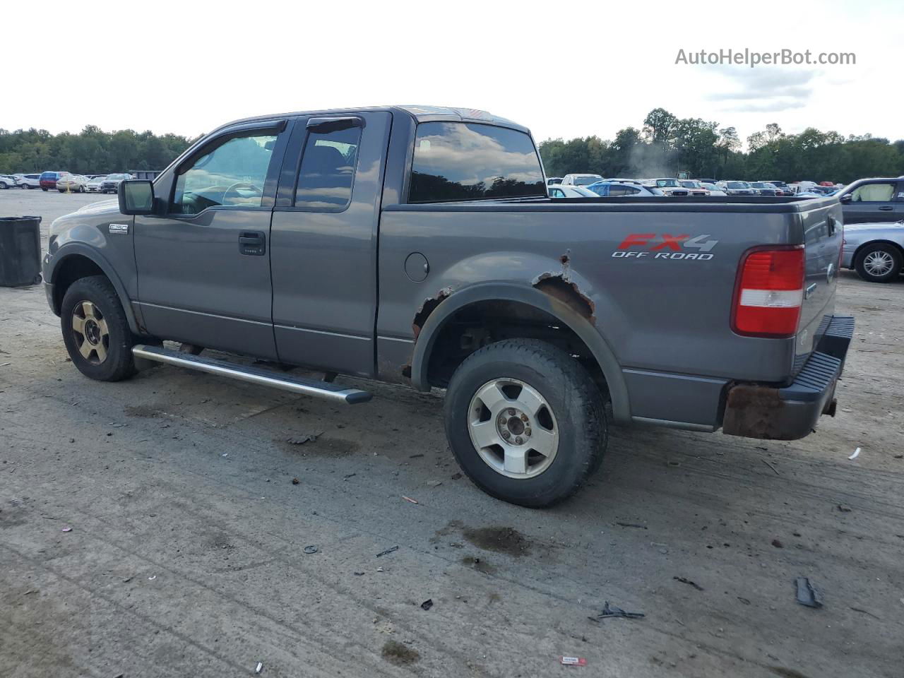 2004 Ford F150  Gray vin: 1FTPX14504KD23643