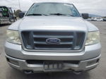 2004 Ford F150  Silver vin: 1FTPX14504NA23454