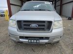 2004 Ford F150  Silver vin: 1FTPX14504NB08357