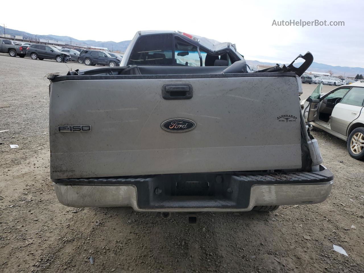 2004 Ford F150  Silver vin: 1FTPX14504NB08357