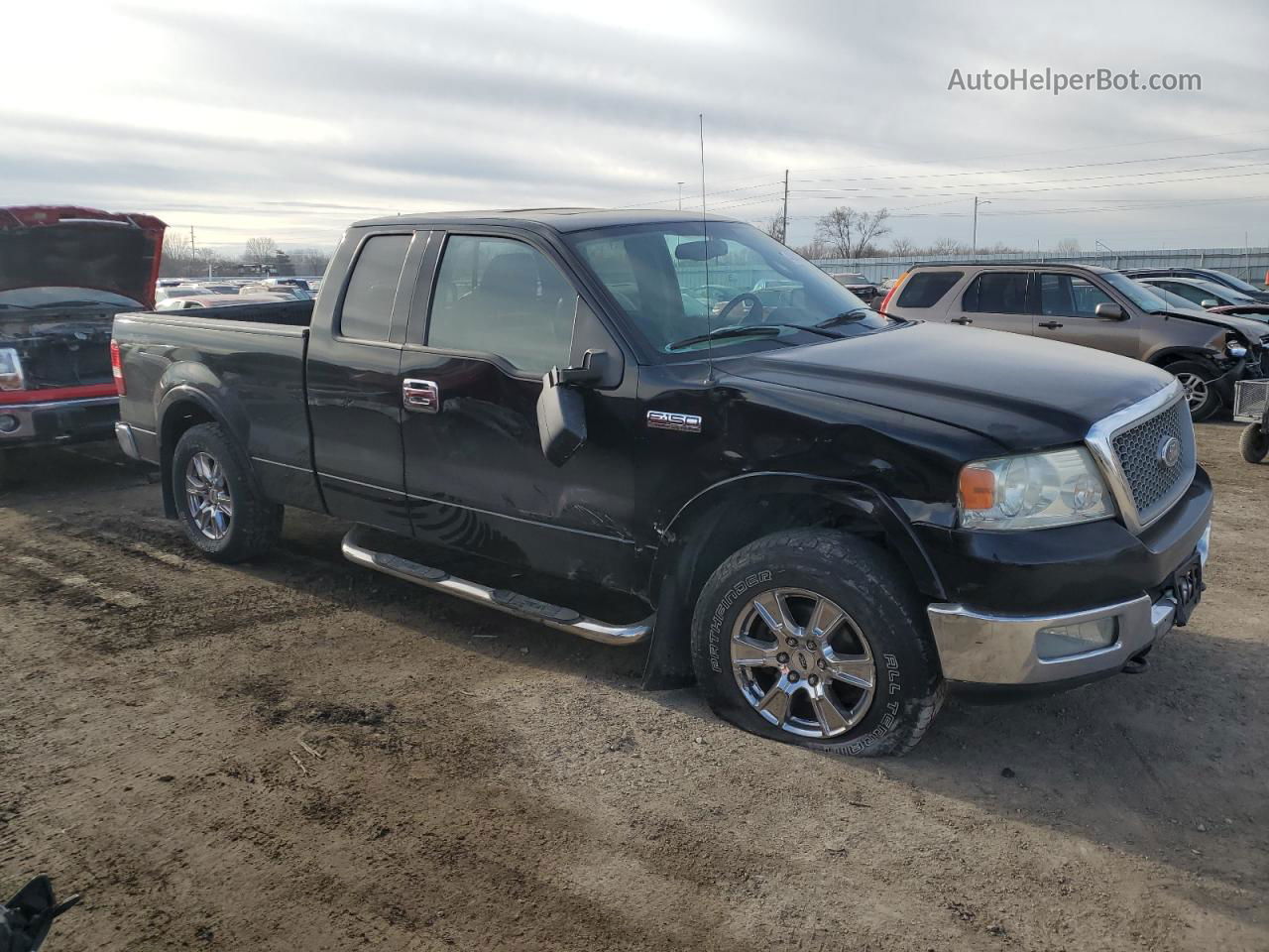 2004 Ford F150  Black vin: 1FTPX14504NB23313